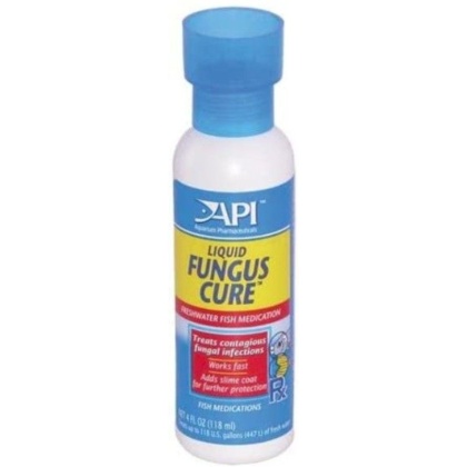 API Liquid Fungus Cure Freshwater Fish Medication for Aquariums - 4 oz