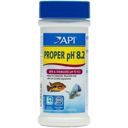 API Proper pH Adjuster for Aquariums - pH 8.2 - 160 Gram Jar