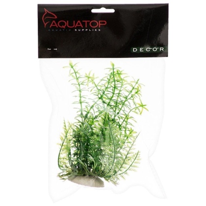 Aquatop Anacharis Aquarium Plant - Green - 9\