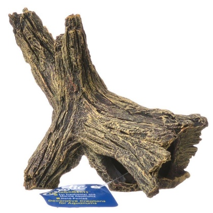 Exotic Environments Driftwood Basking Den Natural Aquarium Ornament - 5.75\