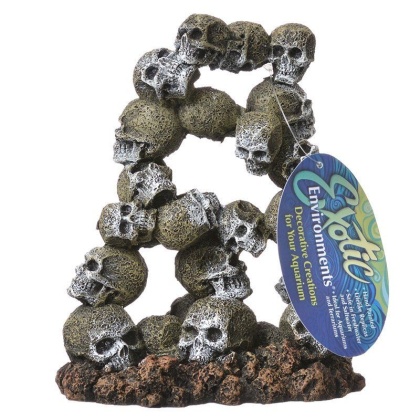 Exotic Environments Skull Archway Aquarium Ornament - Small - (5.5\