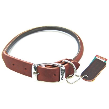 Circle T Latigo Leather Round Collar - 22\