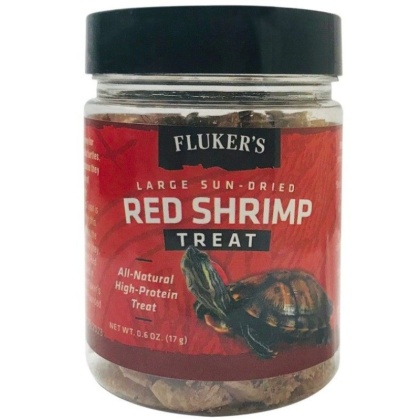 Flukers Sun-Dried Large Red Shrimp Treat - 0.6 oz