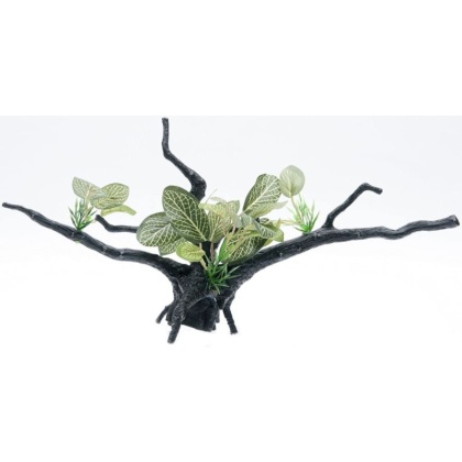 Penn Plax Driftwood Plant - Green - Wide - 1 Count