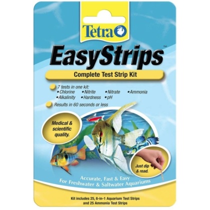 Tetra EasyStrips Complete Kit - 25 Ammonia Strips & 25 - 6 in 1 Strips