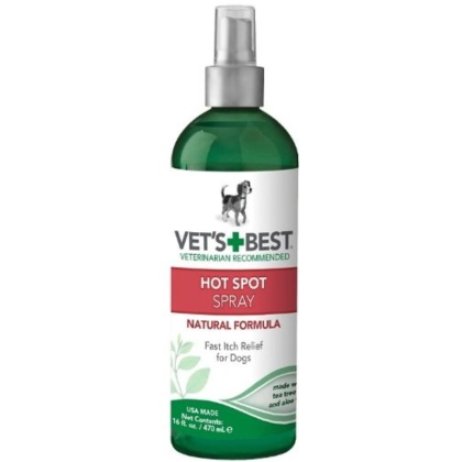 Vets Best Hot Spot Itch Relief Spray for Dogs - 16 oz