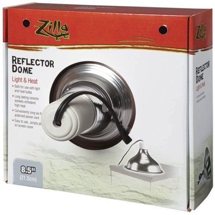 Zilla Reflector Dome with Ceramic Socket - 150 Watts (8.5\